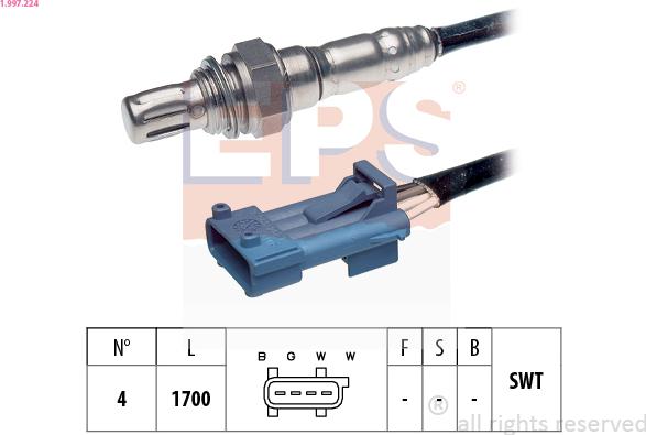 EPS 1.997.224 - Sonde lambda cwaw.fr