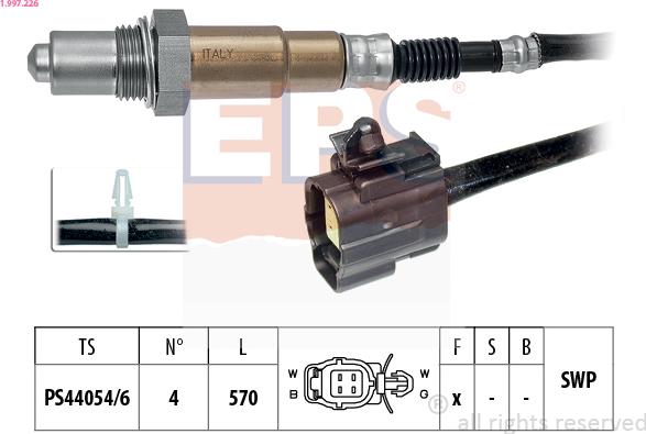 EPS 1.997.226 - Sonde lambda cwaw.fr