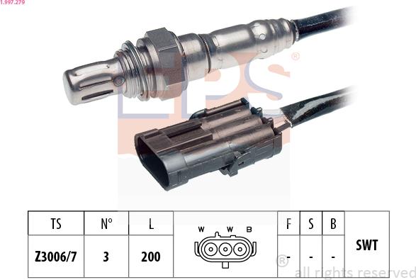 EPS 1.997.279 - Sonde lambda cwaw.fr