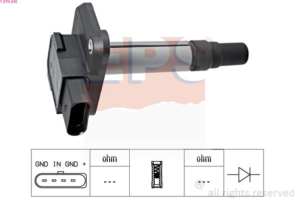 EPS 1.970.445 - Bobine d'allumage cwaw.fr