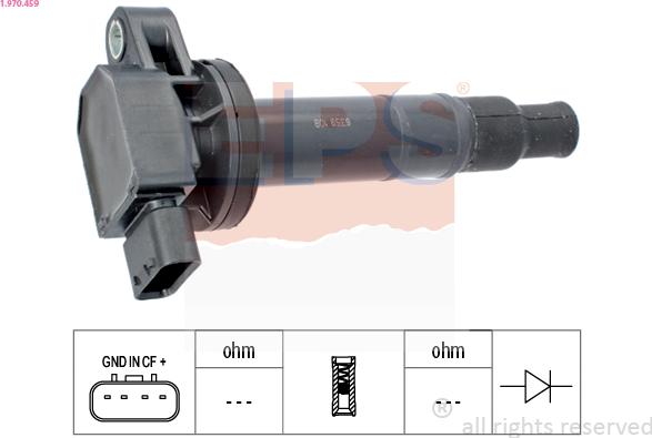 EPS 1.970.459 - Bobine d'allumage cwaw.fr