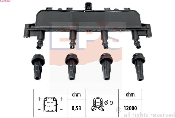 EPS 1.970.403 - Bobine d'allumage cwaw.fr