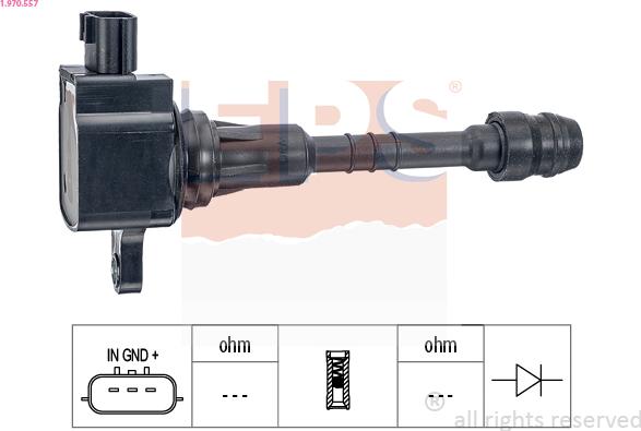 EPS 1.970.557 - Bobine d'allumage cwaw.fr