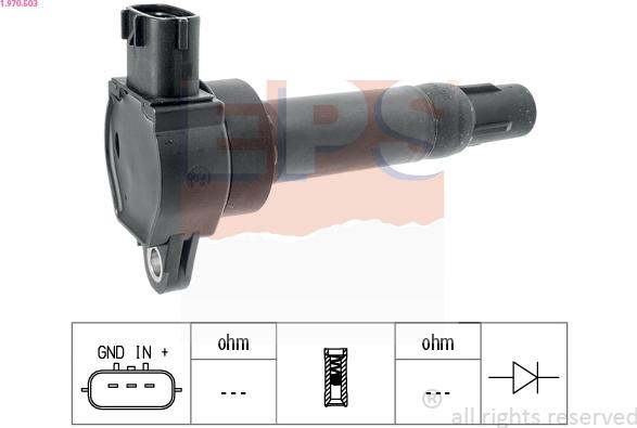 EPS 1.970.503 - Bobine d'allumage cwaw.fr