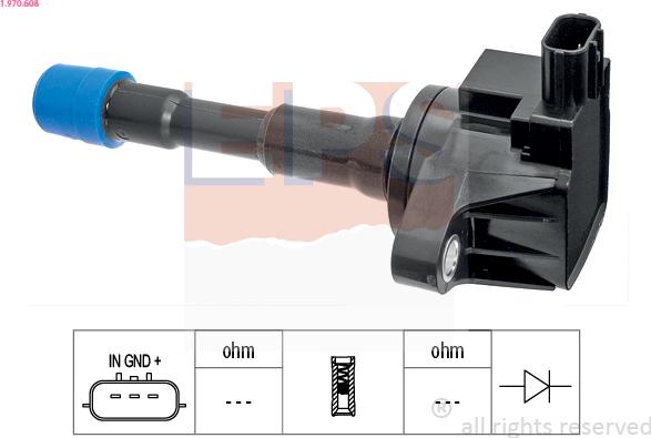 EPS 1.970.608 - Bobine d'allumage cwaw.fr