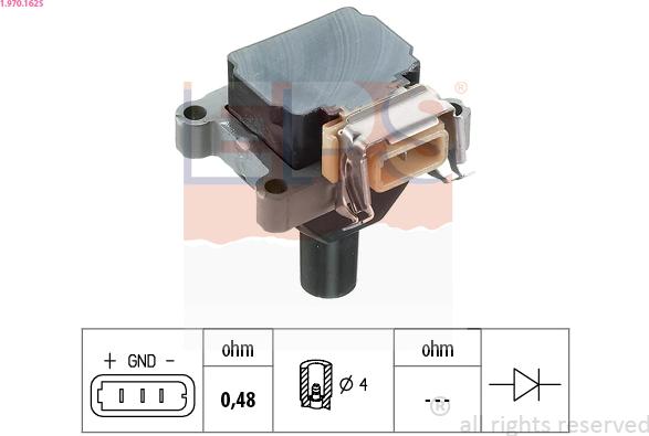 EPS 1.970.162S - Bobine d'allumage cwaw.fr