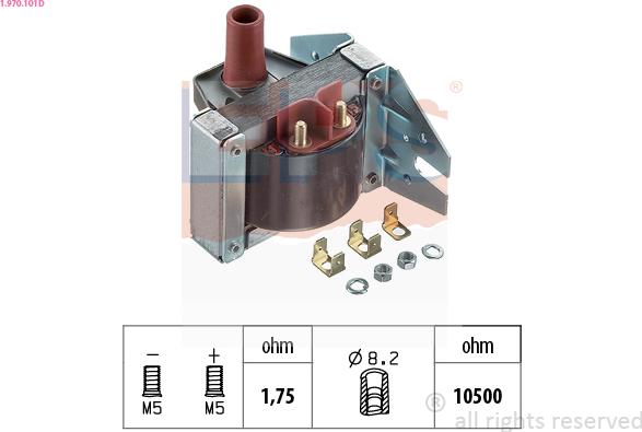 EPS 1.970.101D - Bobine d'allumage cwaw.fr