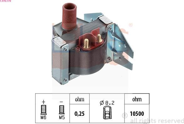 EPS 1.970.179 - Bobine d'allumage cwaw.fr