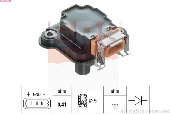 EPS 1.970.354S - Bobine d'allumage cwaw.fr