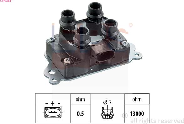 EPS 1.970.364 - Bobine d'allumage cwaw.fr