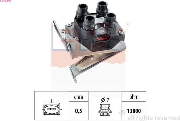 EPS 1.970.299 - Bobine d'allumage cwaw.fr