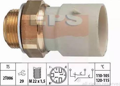 EPS 1.850.657 - Interrupteur de température, ventilateur de radiateur cwaw.fr