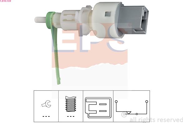 EPS 1.810.159 - Commande, embrayage (régulateur de vitesse) cwaw.fr