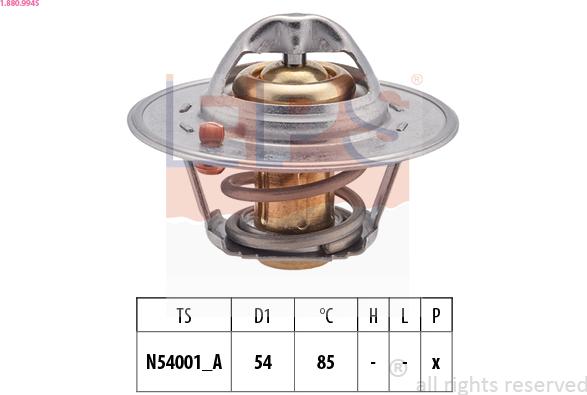 EPS 1.880.994S - Thermostat d'eau cwaw.fr