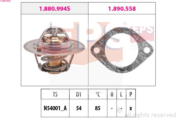 EPS 1.880.994 - Thermostat d'eau cwaw.fr