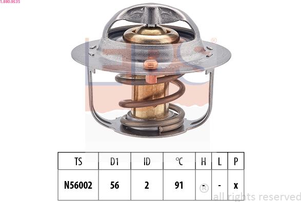 EPS 1.880.953S - Thermostat d'eau cwaw.fr