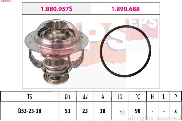 EPS 1.880.957 - Thermostat d'eau cwaw.fr