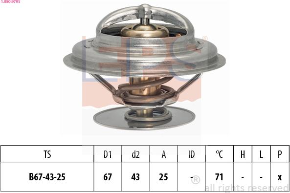 EPS 1.880.979S - Thermostat d'eau cwaw.fr