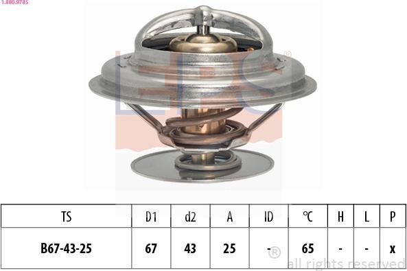 EPS 1.880.978S - Thermostat d'eau cwaw.fr