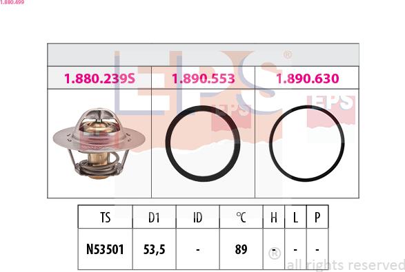 EPS 1.880.499 - Thermostat d'eau cwaw.fr