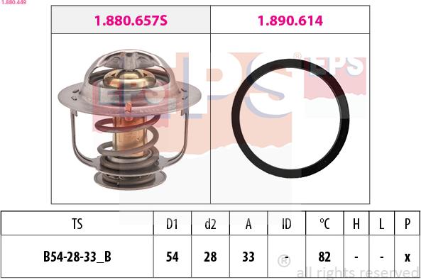 EPS 1.880.449 - Thermostat d'eau cwaw.fr