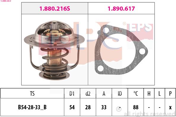 EPS 1.880.453 - Thermostat d'eau cwaw.fr