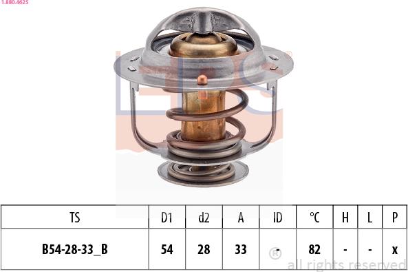 EPS 1.880.462S - Thermostat d'eau cwaw.fr