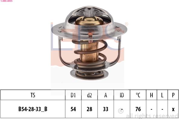 EPS 1.880.400S - Thermostat d'eau cwaw.fr