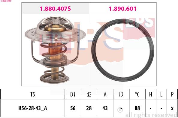 EPS 1.880.408 - Thermostat d'eau cwaw.fr