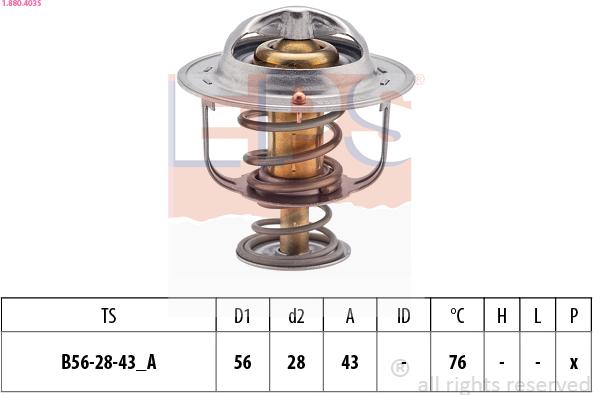 EPS 1.880.403S - Thermostat d'eau cwaw.fr