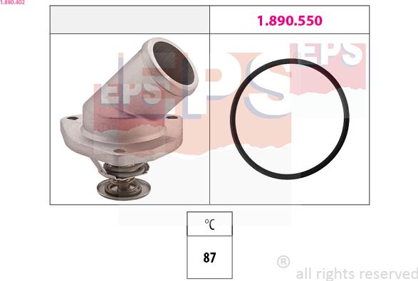 EPS 1.880.402 - Thermostat d'eau cwaw.fr