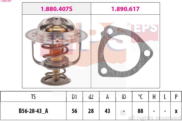 EPS 1.880.407 - Thermostat d'eau cwaw.fr