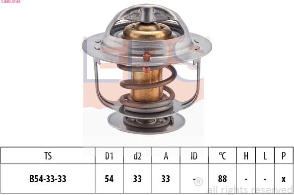 EPS 1.880.414S - Thermostat d'eau cwaw.fr