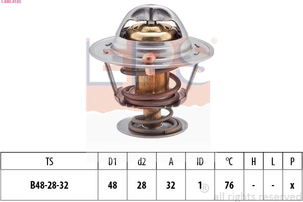 EPS 1.880.418S - Thermostat d'eau cwaw.fr