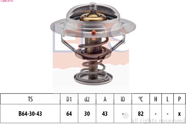 EPS 1.880.417S - Thermostat d'eau cwaw.fr