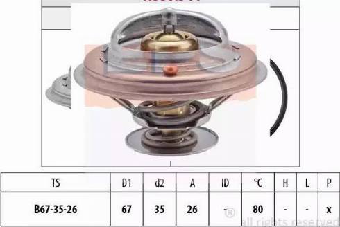 EPS 1.880.544S - Thermostat d'eau cwaw.fr