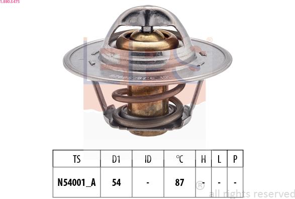 EPS 1.880.547S - Thermostat d'eau cwaw.fr