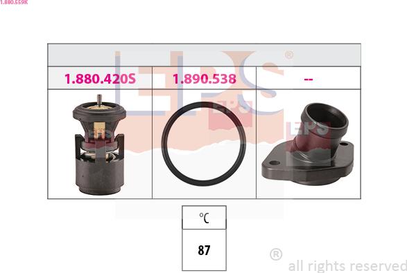 EPS 1.880.559K - Thermostat d'eau cwaw.fr