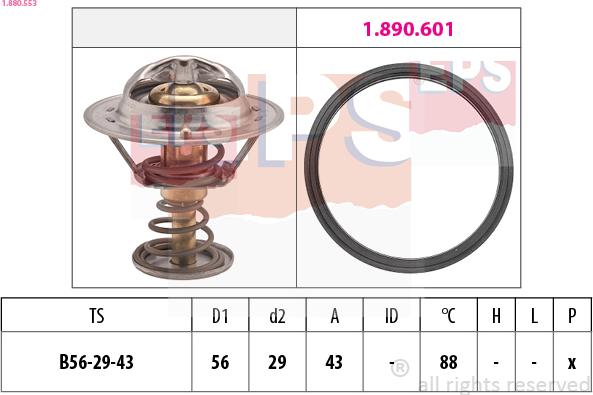 EPS 1.880.553 - Thermostat d'eau cwaw.fr