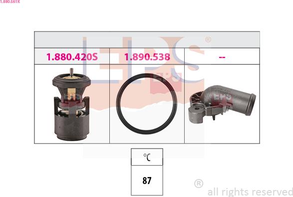 EPS 1.880.561K - Thermostat d'eau cwaw.fr