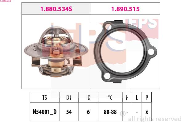 EPS 1.880.534 - Thermostat d'eau cwaw.fr