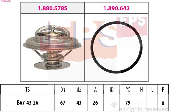 EPS 1.880.578 - Thermostat d'eau cwaw.fr