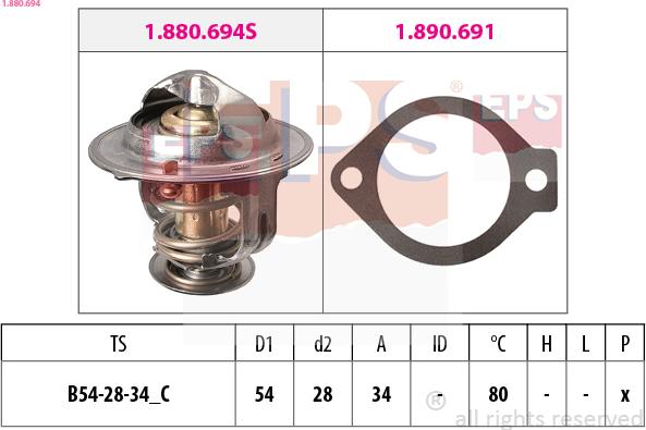 EPS 1.880.694 - Thermostat d'eau cwaw.fr