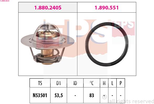 EPS 1.880.654 - Thermostat d'eau cwaw.fr