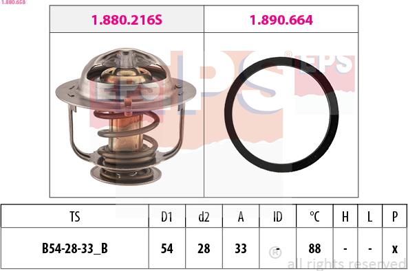 EPS 1.880.658 - Thermostat d'eau cwaw.fr