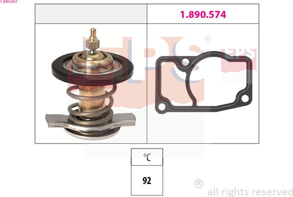 EPS 1.880.607 - Thermostat d'eau cwaw.fr