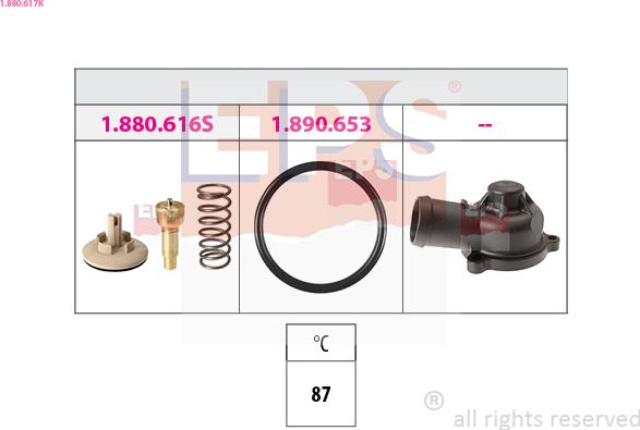 EPS 1.880.617K - Thermostat d'eau cwaw.fr