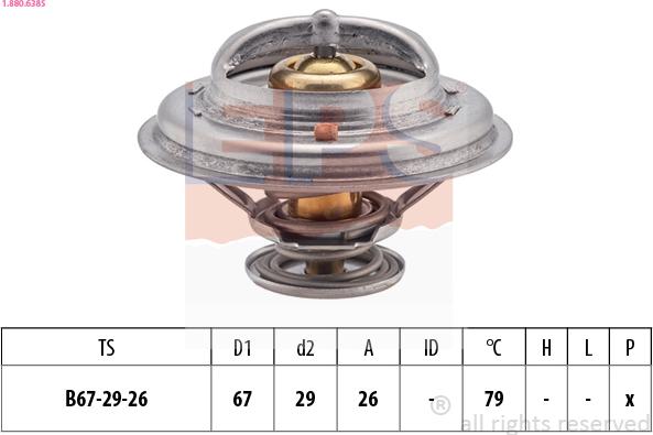 EPS 1.880.638S - Thermostat d'eau cwaw.fr