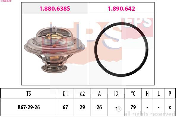 EPS 1.880.638 - Thermostat d'eau cwaw.fr