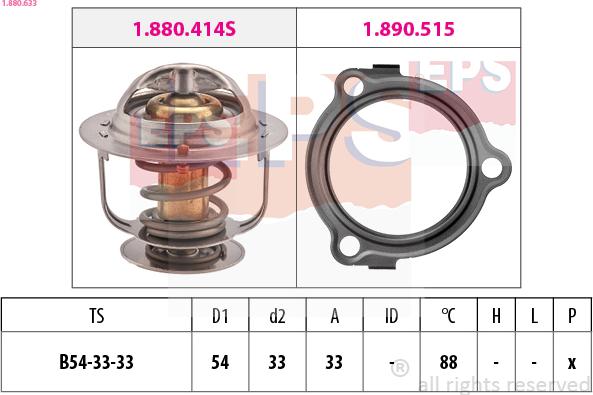 EPS 1.880.633 - Thermostat d'eau cwaw.fr